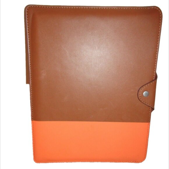 NWOT Jack Spade Leather iPad Case - Picture 1 of 2